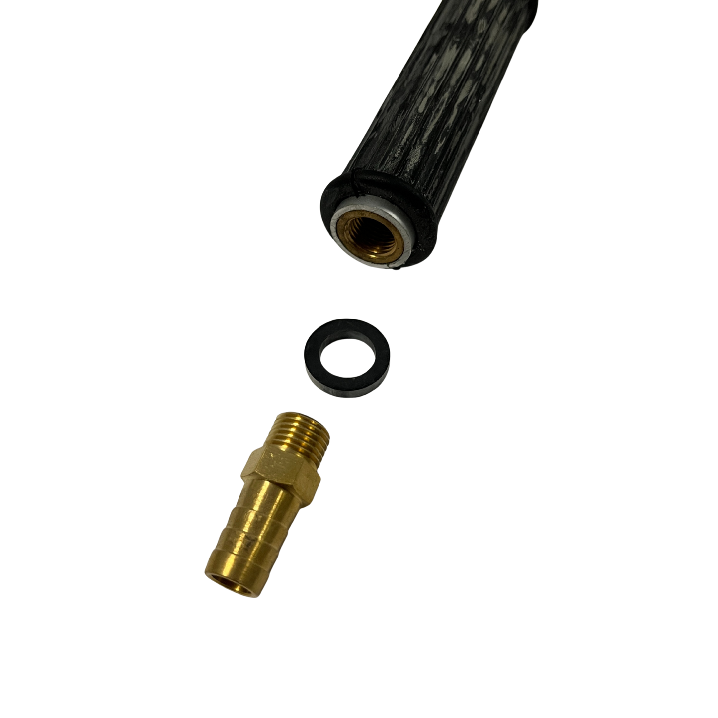 Profi Naturhaar Auto-Waschbürste 5m 7tlg. mit 1/2" Tülle für Autowäsche