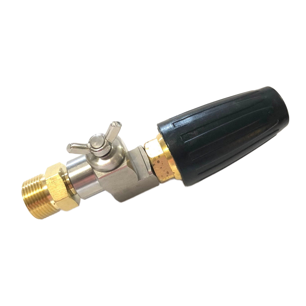 240° articulated joint M22 AG + dirt blaster for Kärcher Kränzle Nilfisk telescopic lance