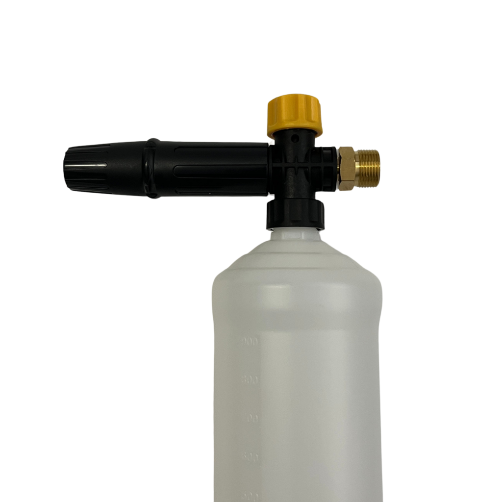 1L foam cannon foam lance foam injector M22 x 1.5 AG for Kränzle high-pressure cleaners