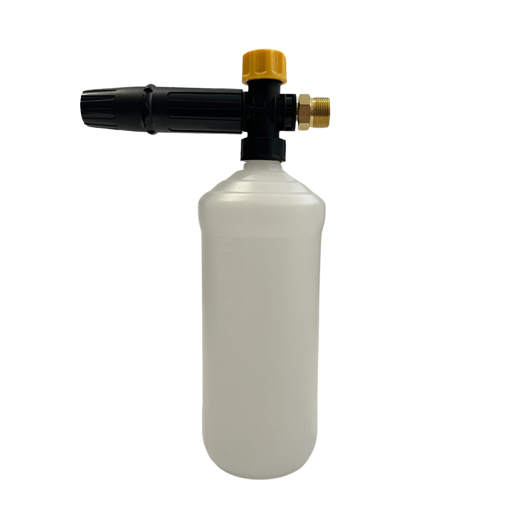1L foam cannon foam lance foam injector M22 x 1.5 AG for Kränzle high-pressure cleaners