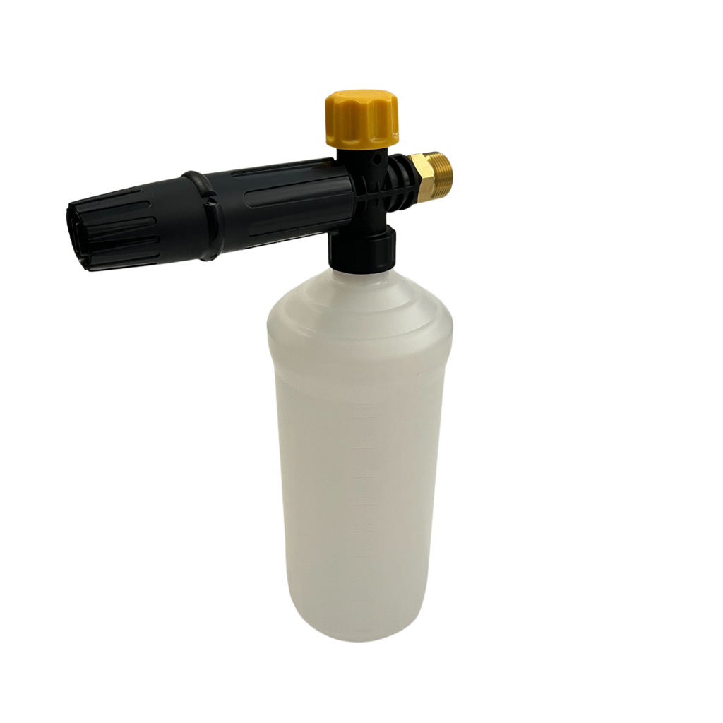 1L foam cannon foam lance foam injector M22 x 1.5 AG for Kränzle high-pressure cleaners