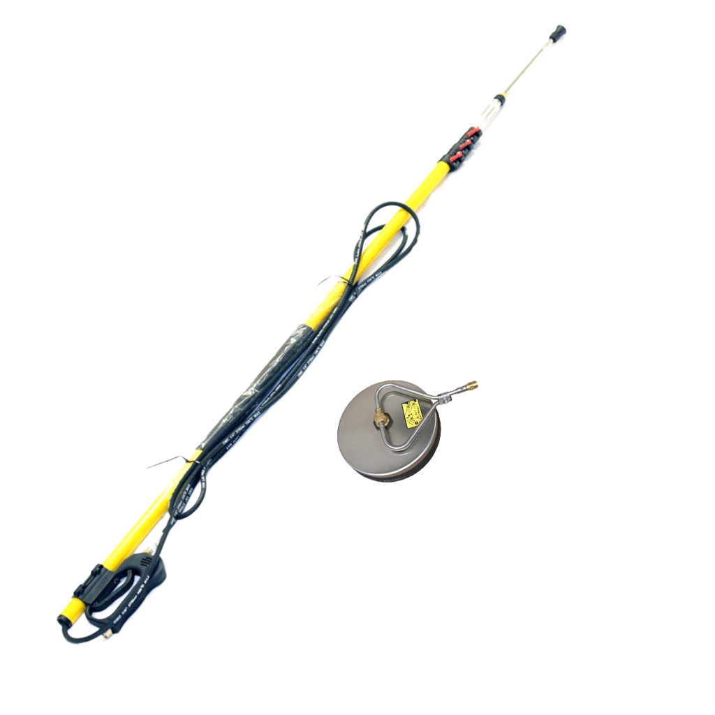 1,6-7,4m Teleskoplanze + Fassadenreiniger für Kärcher K2 K3 K4 K5 K6 K7