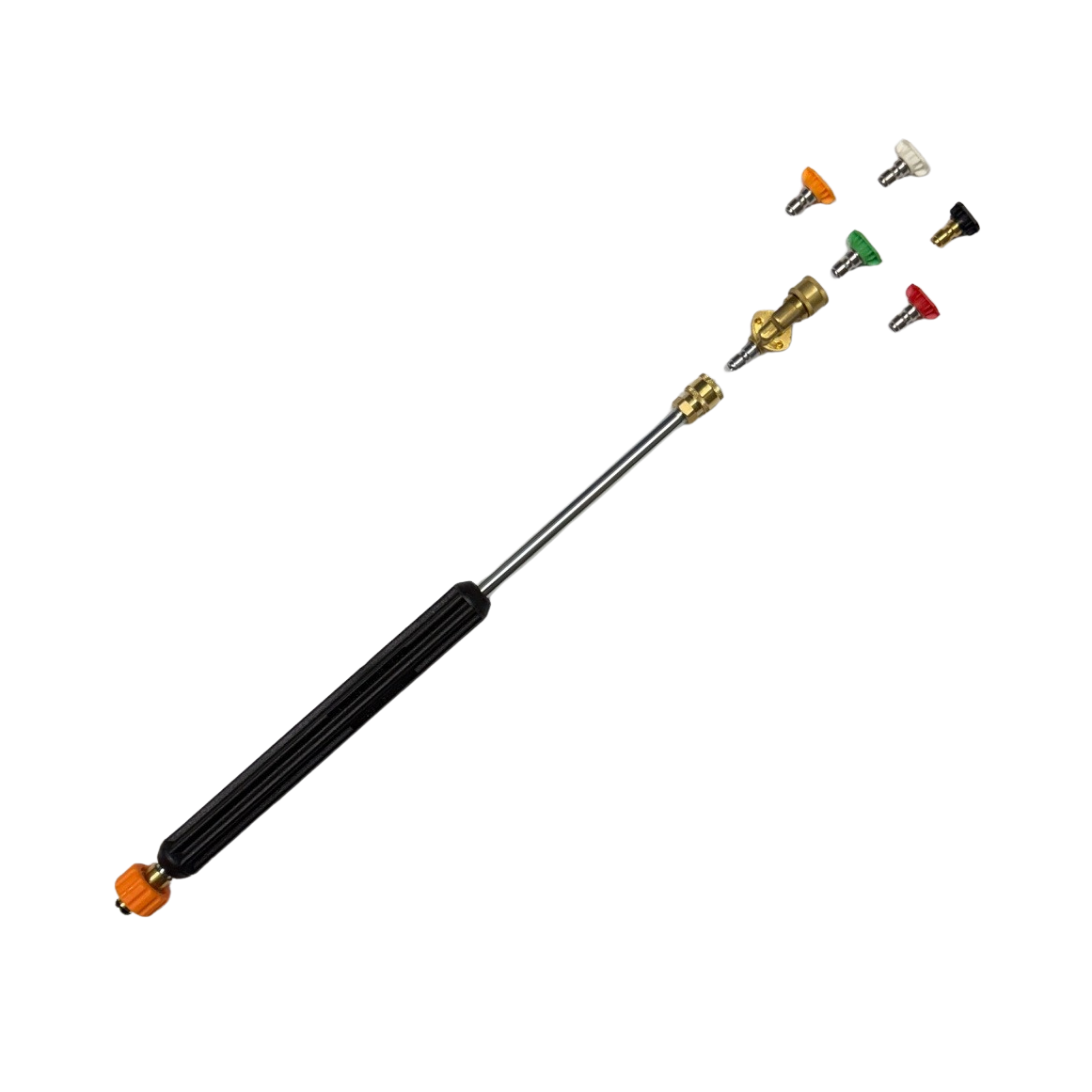 0,5-2,0m Lanze M22 + 45° Knickgelenk + 5 Düsen für Kärcher HD HDS Hochdruckreiniger ab Bj. 10/2016