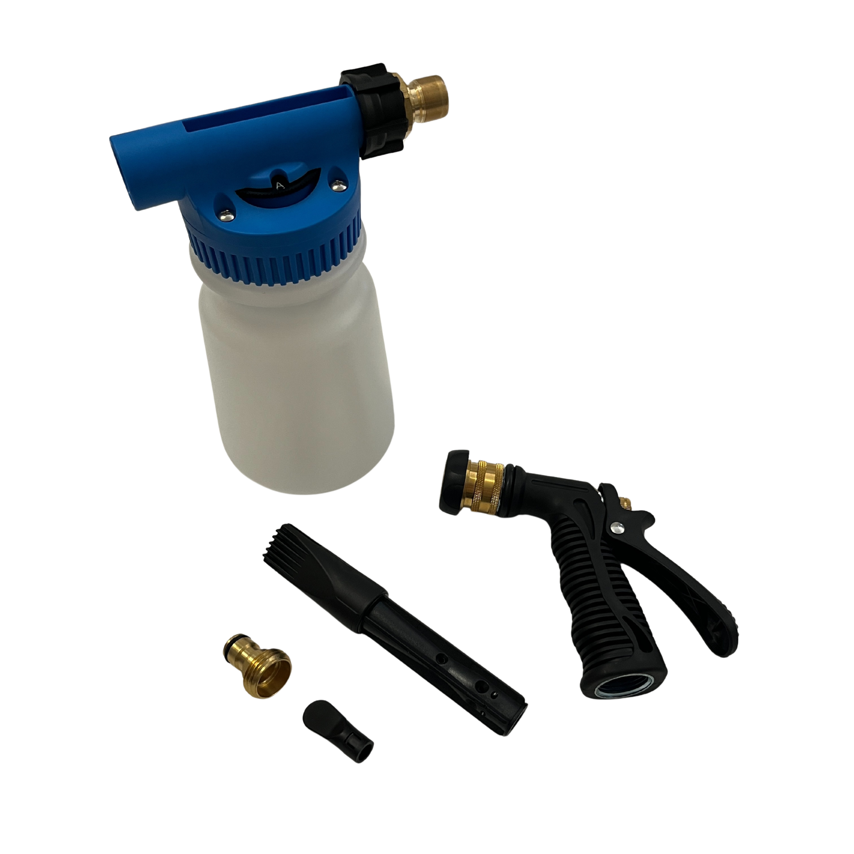 1000ml Profi Schaumkanone V8 Schaumpistole Schaumsprüher mit Wasseranschluss