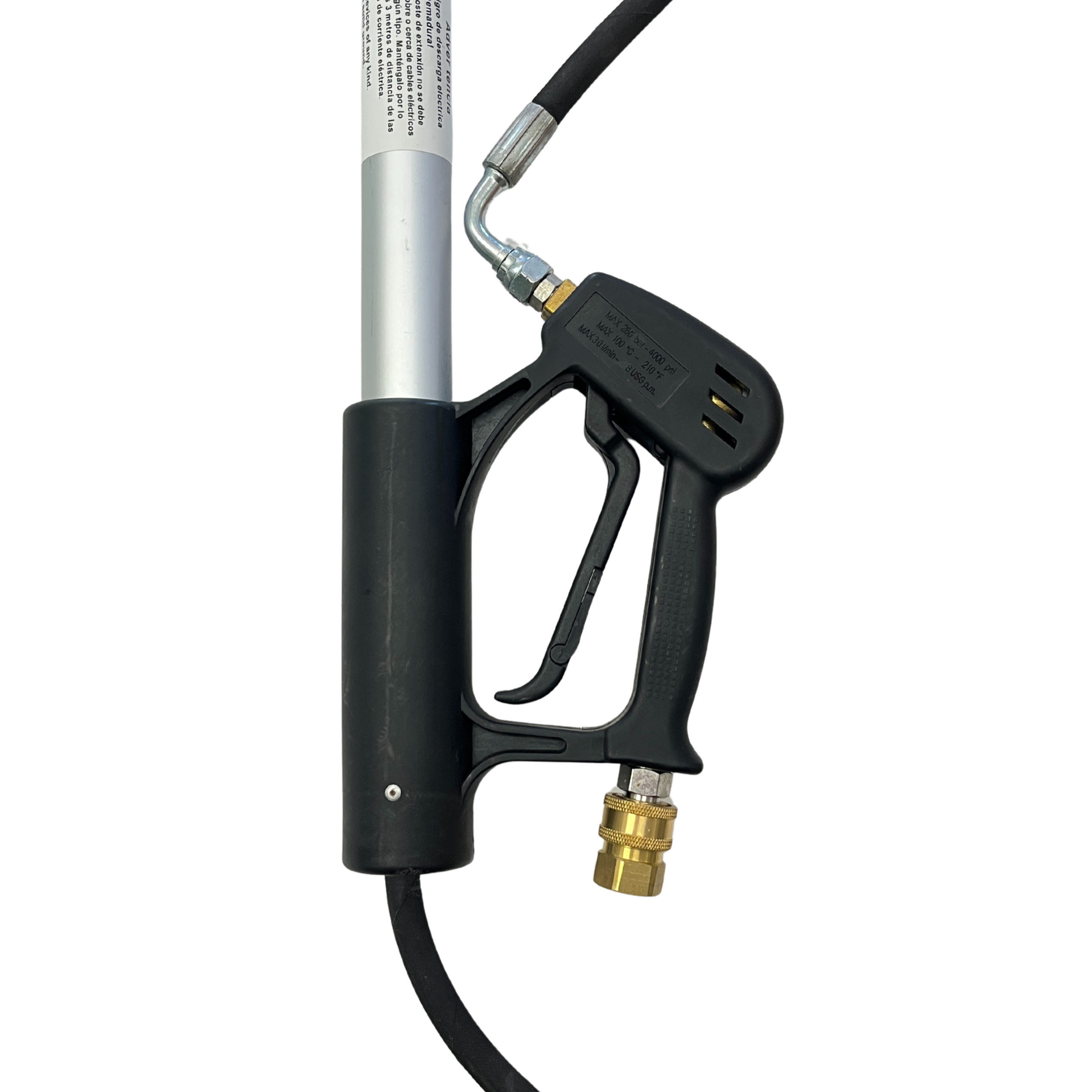 Teleskoplanze 1,60-5,40m 3/8" für Nilfisk Poseidon Neptune Booster Contractor KEW Hochdruckreiniger