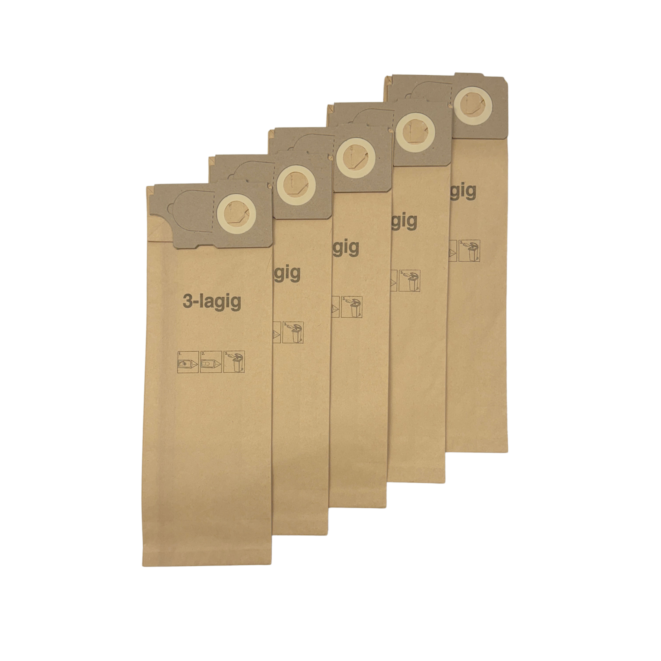 5-30 Stück Filtersäcke für Kärcher CV 36/2 46/2 CW 50 100 Girloon Brush and Clean Sauger