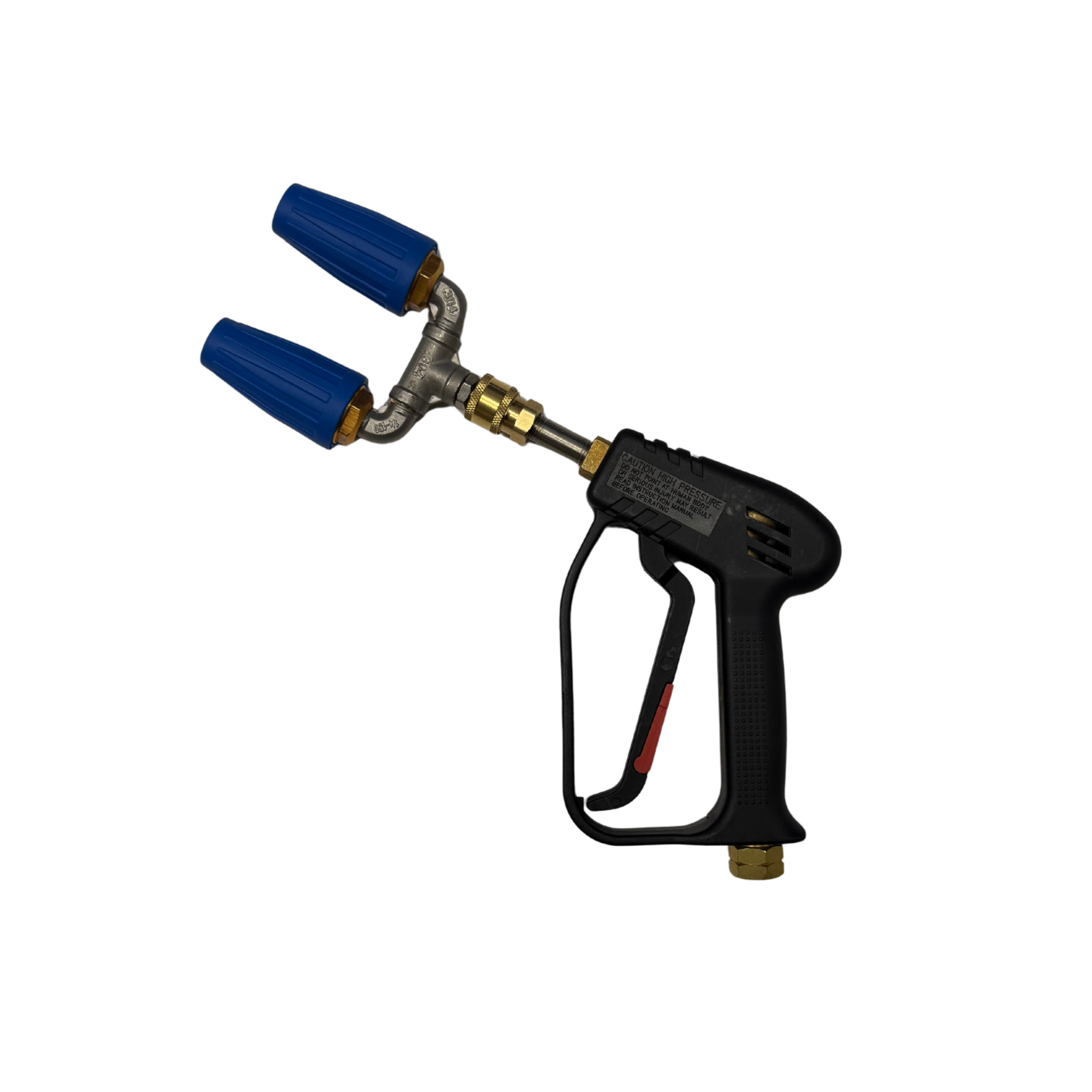 Pistole 3/8"IG + Doppel-Dreckfräse für Nilfisk MH MC Neptune Poseidon Booster Contractor Hochdruckreiniger