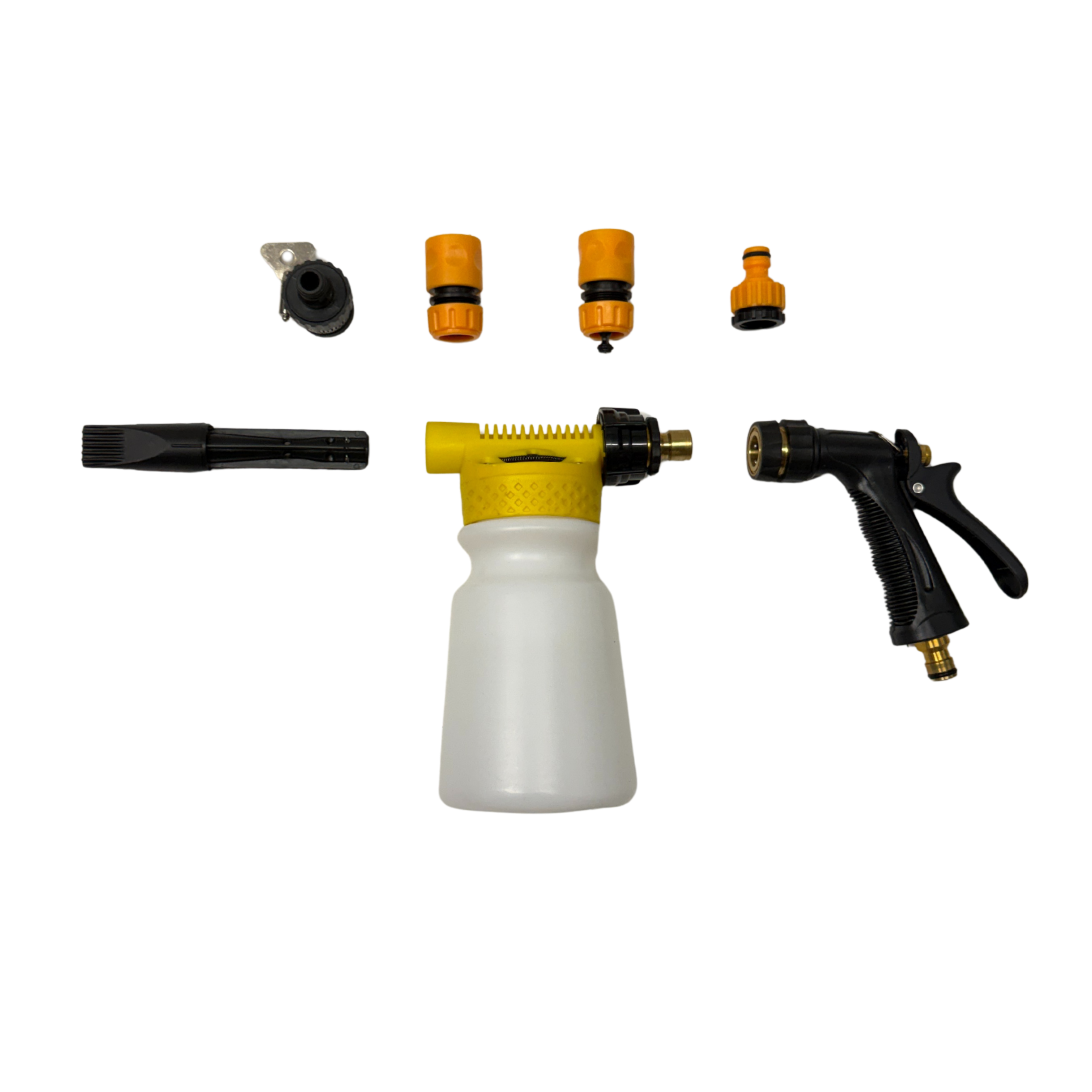 Auto-Schaumkanone Foam Gun Schaumlanze Schaumpistole mit Anschlüssen