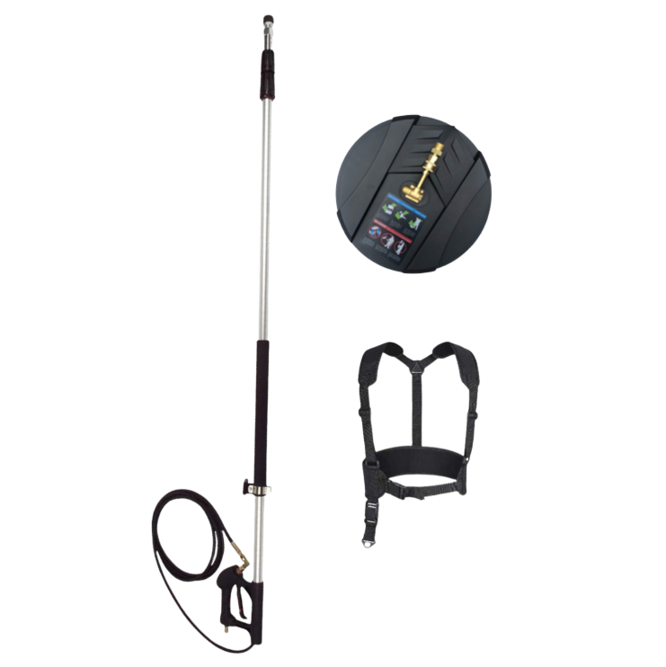 Teleskoplanze 1,60-5,40m + Set für Stihl RE 500 520 530 550 560 580 640 660 840 W