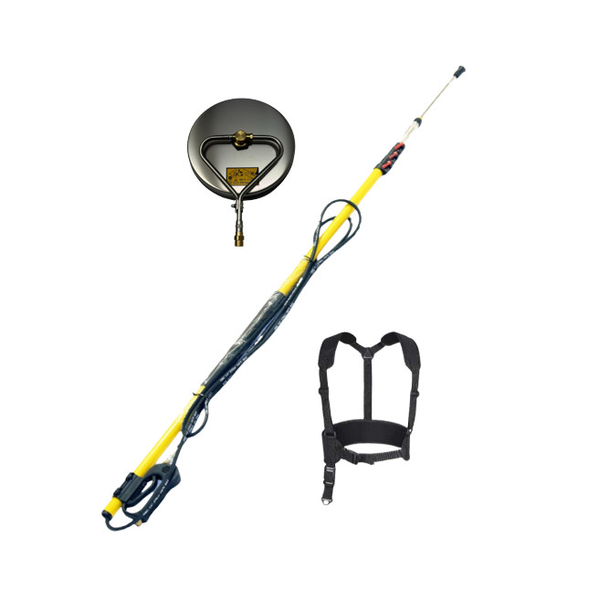 2.1-7.4m telescopic lance + articulated joint M22 for Kärcher Kränzle high-pressure cleaner