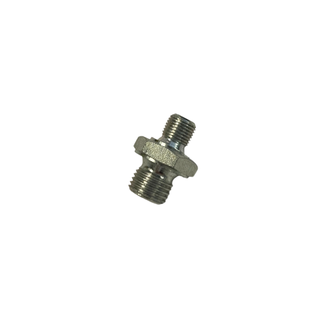 Kupplung Doppelnippel Verschraubung Adapter 1/4" auf 1/8" AG für Dreckfräse Rotordüse Hochdruckreiniger