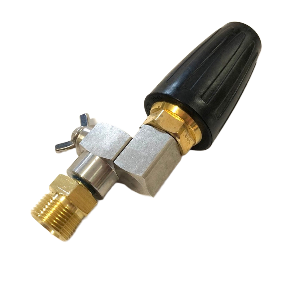 240° articulated joint M22 AG + dirt blaster for Kärcher Kränzle Nilfisk telescopic lance