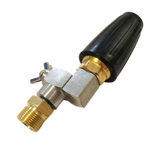 240° articulated joint M22 AG + dirt blaster for Kärcher Kränzle Nilfisk telescopic lance