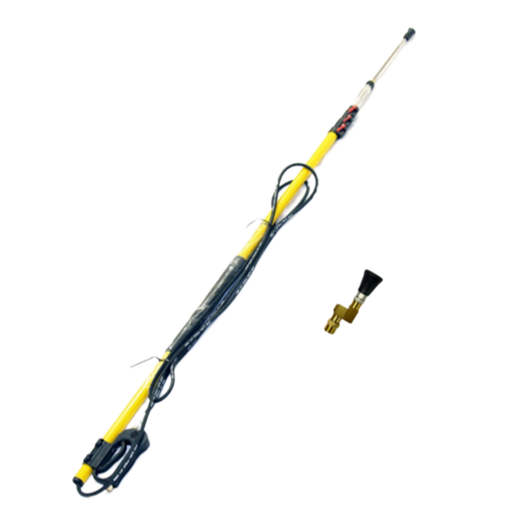 Easy Teleskoplanze 2,1-7,4m + Knickgelenk K Lock TR22 für Kärcher Hochdruckreiniger