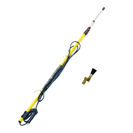 Easy Teleskoplanze 2,1-7,4m + Knickgelenk K Lock TR22 für Kärcher Hochdruckreiniger